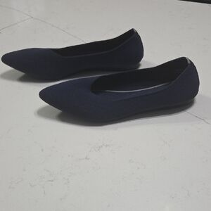 Frank Mully Classic Navy Women's Loafers Sz10 Gentle Used Like New